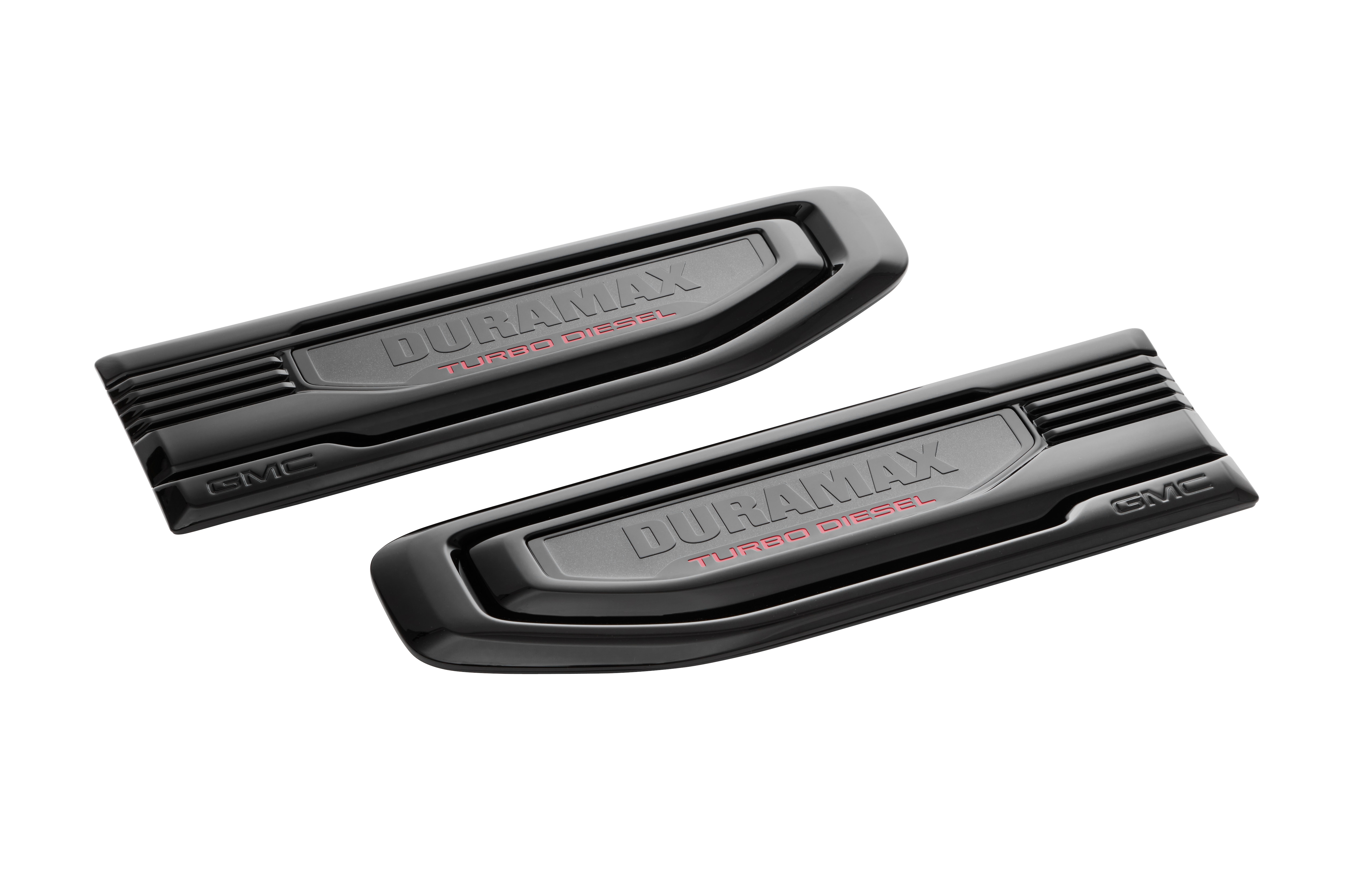 Sierra Duramax® Fender Vent Emblems in Black