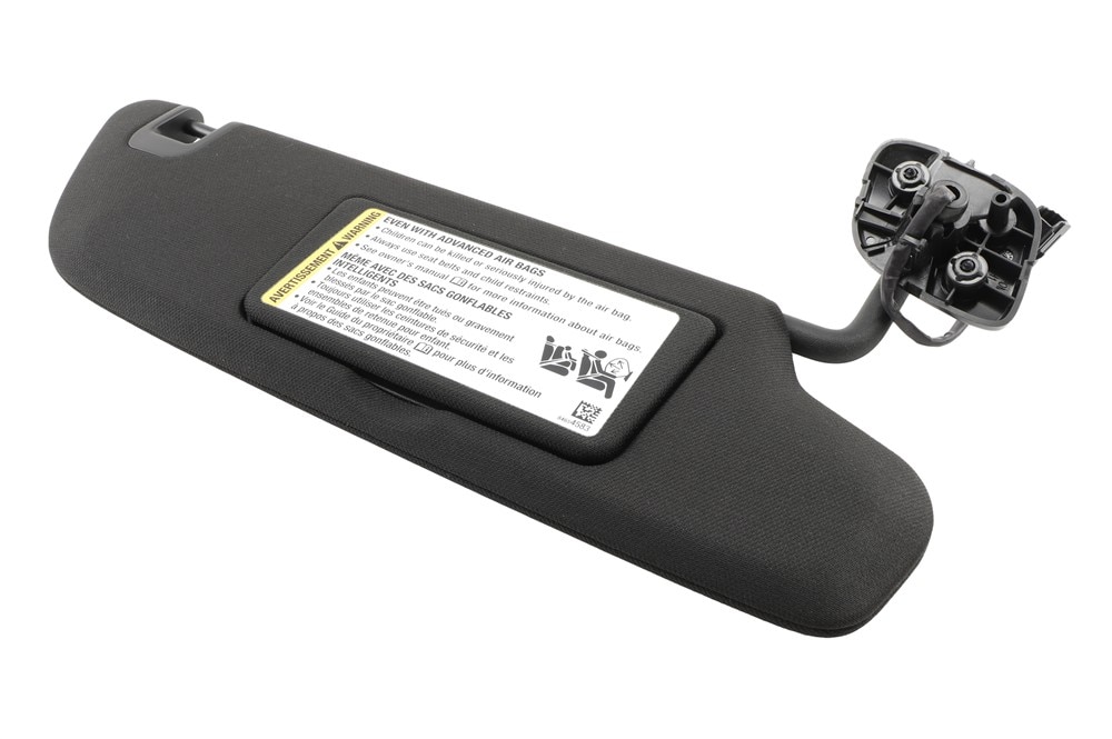 GM Genuine Parts Black Passenger Side Sunshade
