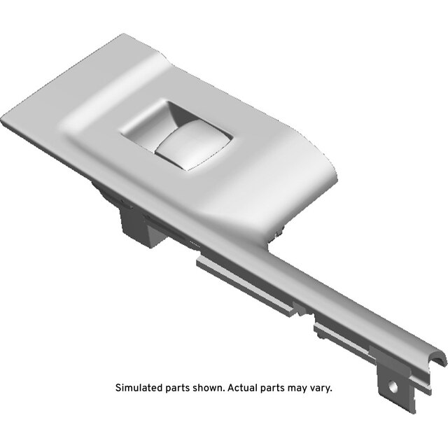 GM Genuine Parts Black Rear Passenger Side Door Accessory Switch Mount Plate
