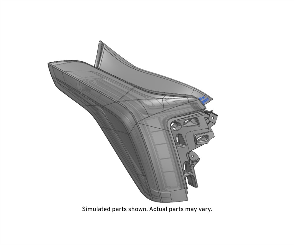 GM Genuine Parts LED Rear Driver Side Body Structure Stop Lamp