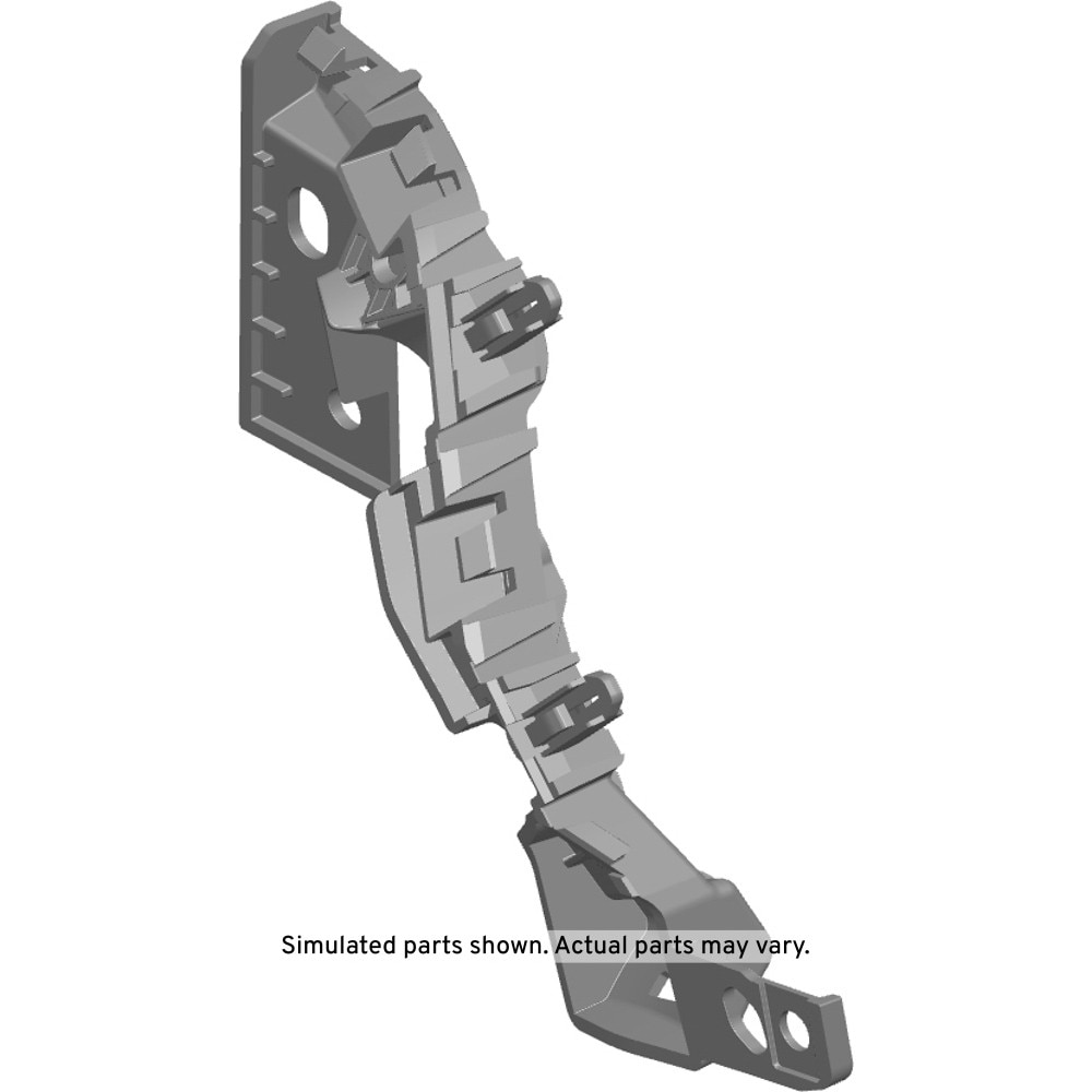 GM Genuine Parts Front Bumper Driver Side Fascia Guide