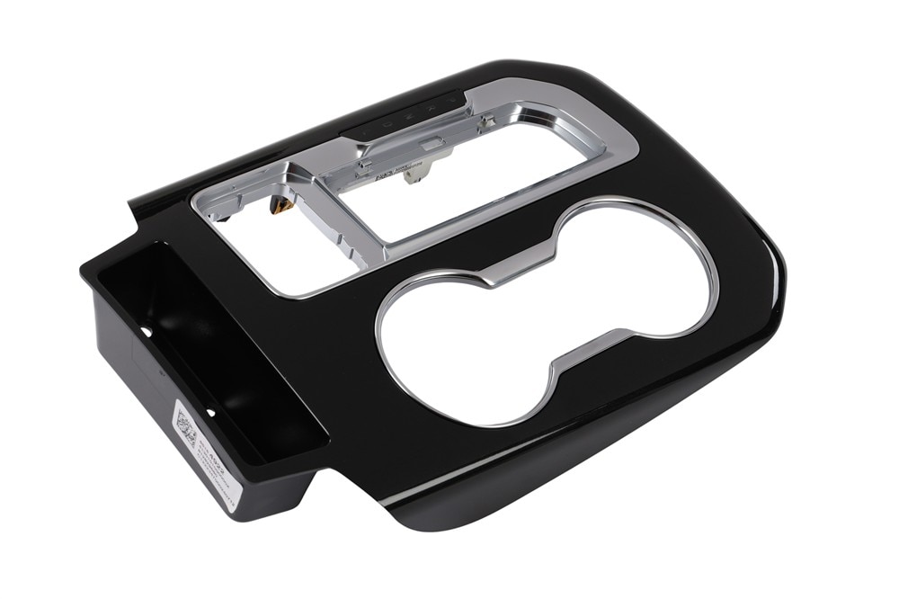GM Genuine Parts Pitch Dark Night Front Floor Console Trim Plate