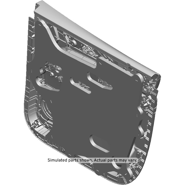 GM Genuine Parts Dark Atmosphere Rear Driver Side Door Trim