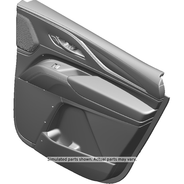 GM Genuine Parts Dark Atmosphere Rear Passenger Side Door Trim