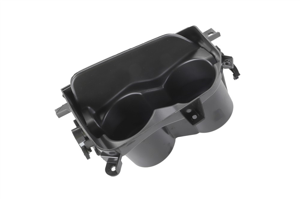 GM Genuine Parts Exposed Carbon Fiber Front Floor Console Cup Holder