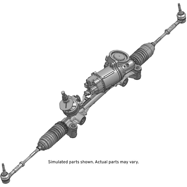 GM Genuine Parts Electric Dual Pinion Rack and Pinion Steering Gear