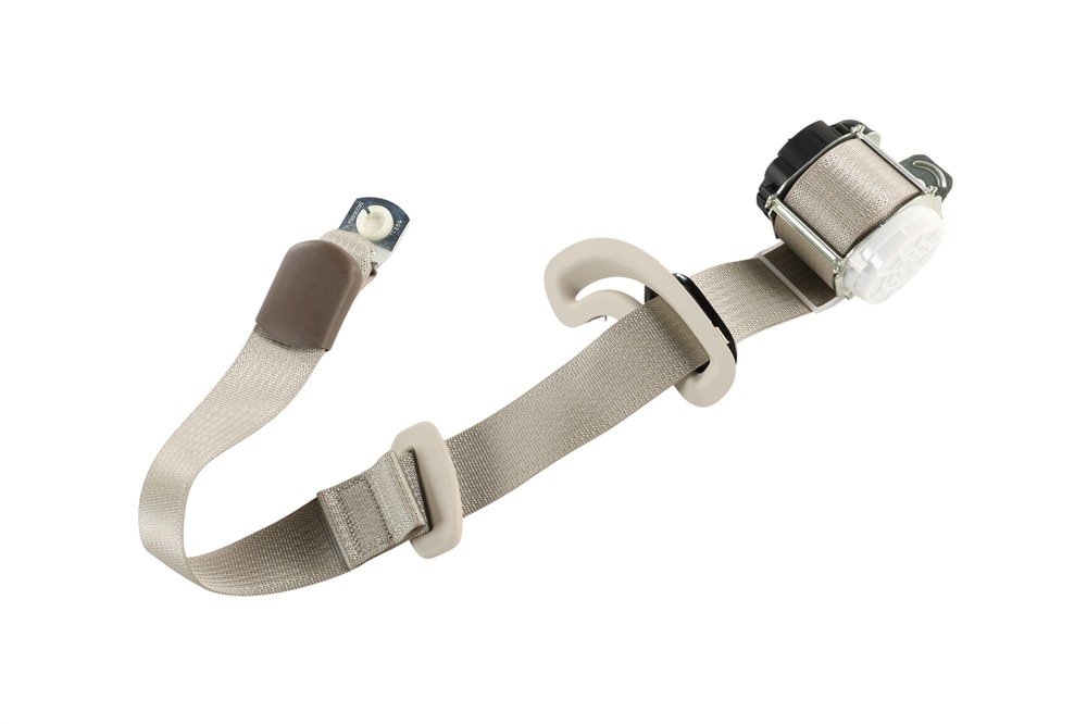 GM Genuine Parts Shale Rear Driver Side Seat Belt Retractor Kit