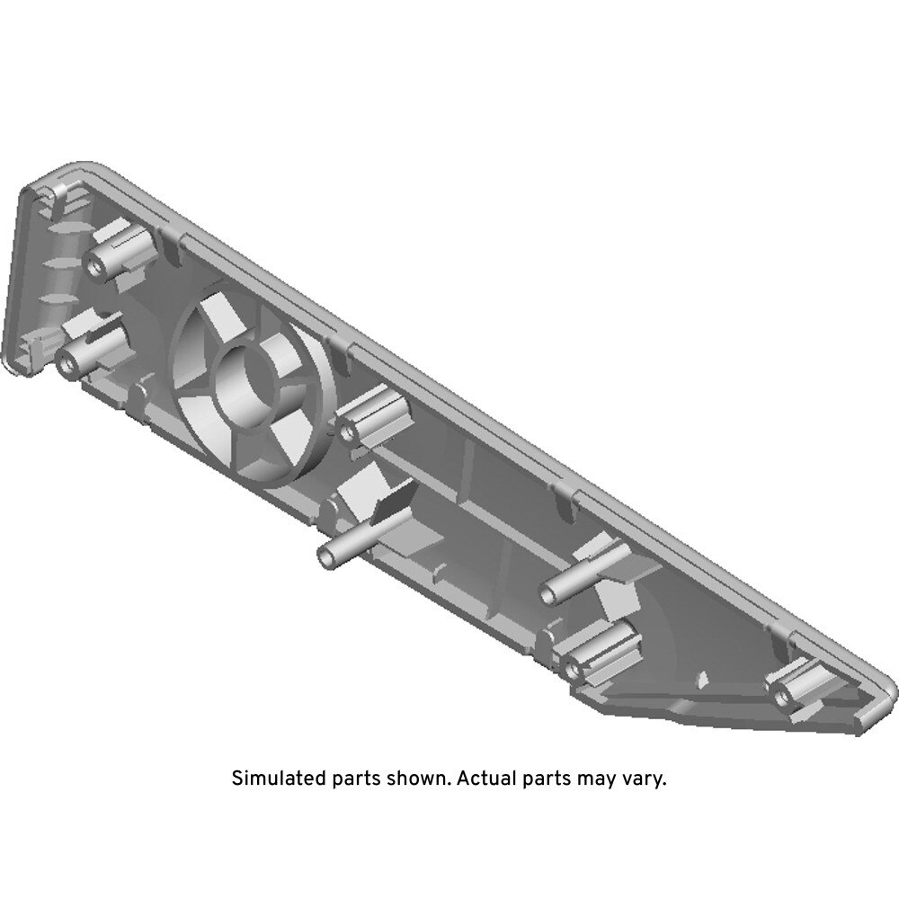 GM Genuine Parts Medium Dark Cinder Radio Rear Driver Side Door Upper Speaker Grille