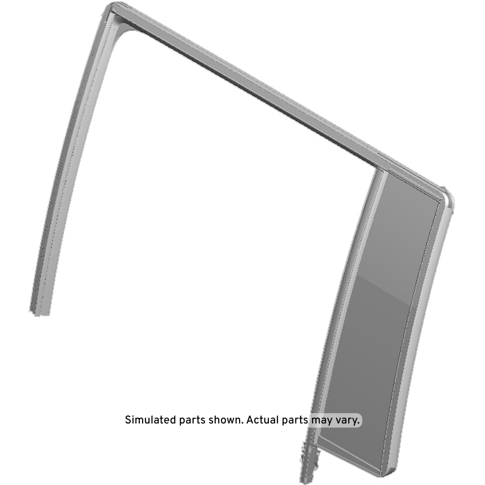 GM Genuine Parts Rear Driver Side Door Window Weatherstrip