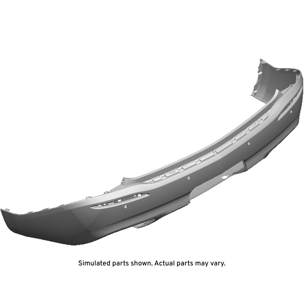 GM Genuine Parts Primed Rear Bumper Lower Fascia
