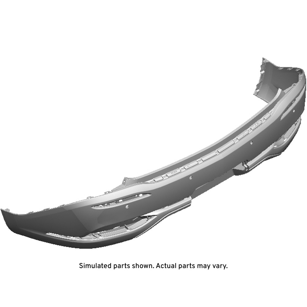 GM Genuine Parts Primed Rear Bumper Lower Fascia