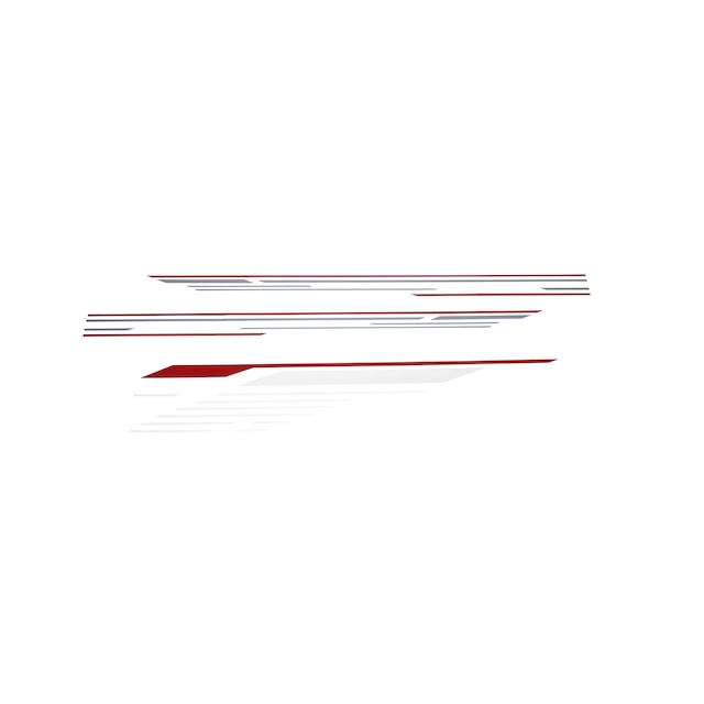 Decal Package in Red