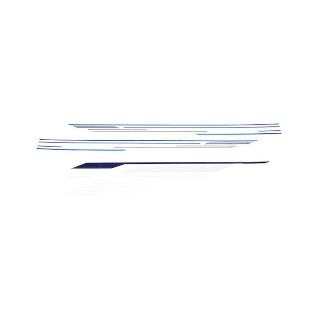 Decal Package in Blue