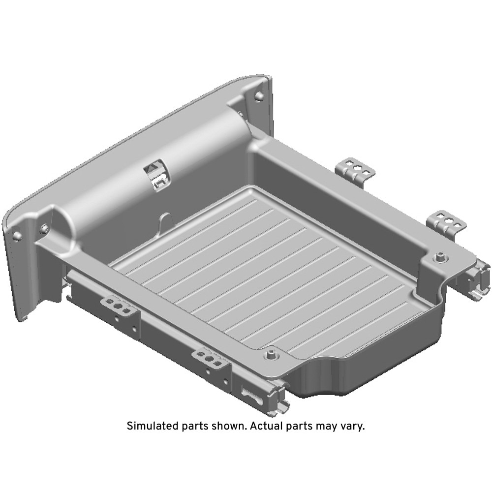 GM Genuine Parts Dark Atmosphere Front Floor Console Stowage Tray
