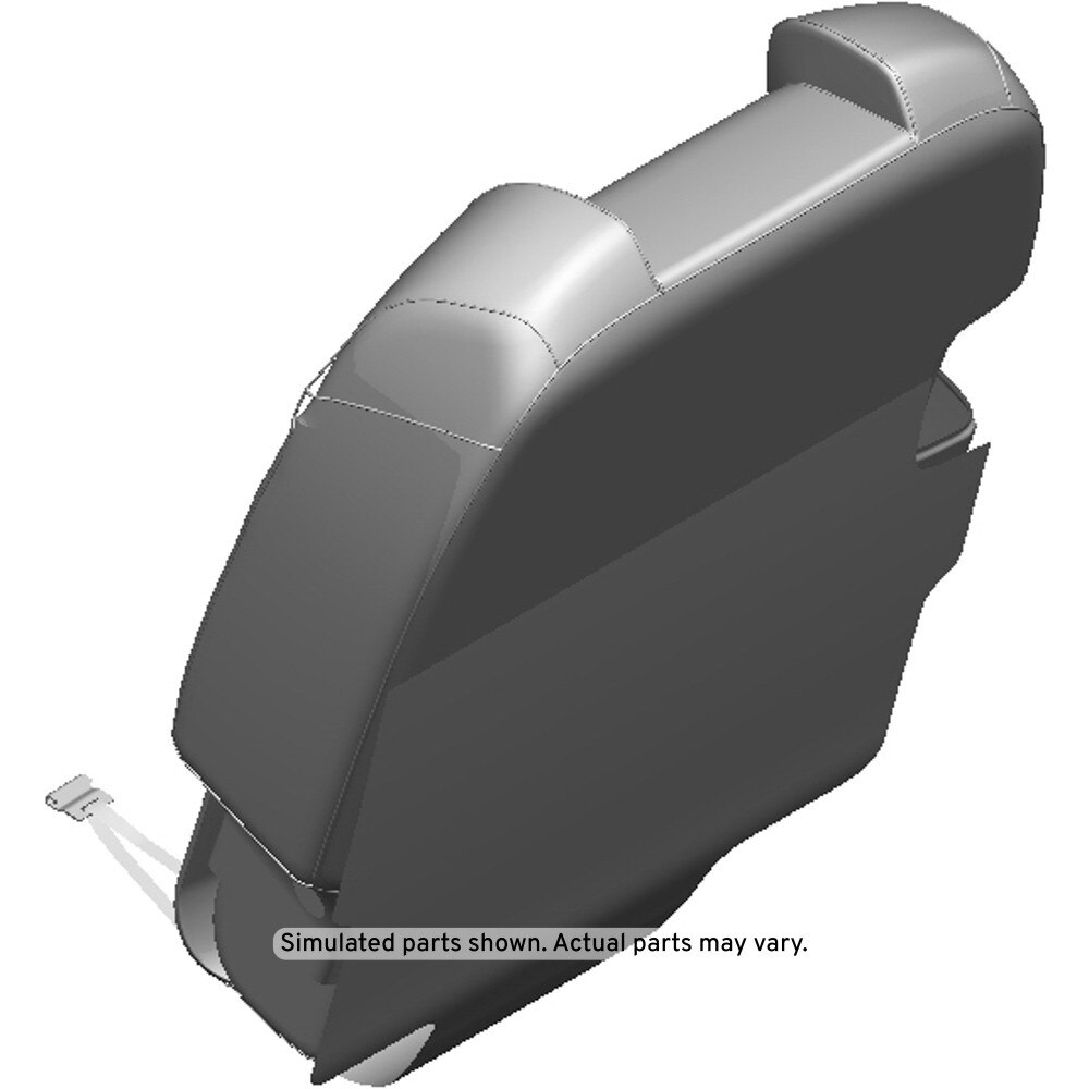 GM Genuine Parts Black Rear Passenger Side Seat Back Cover