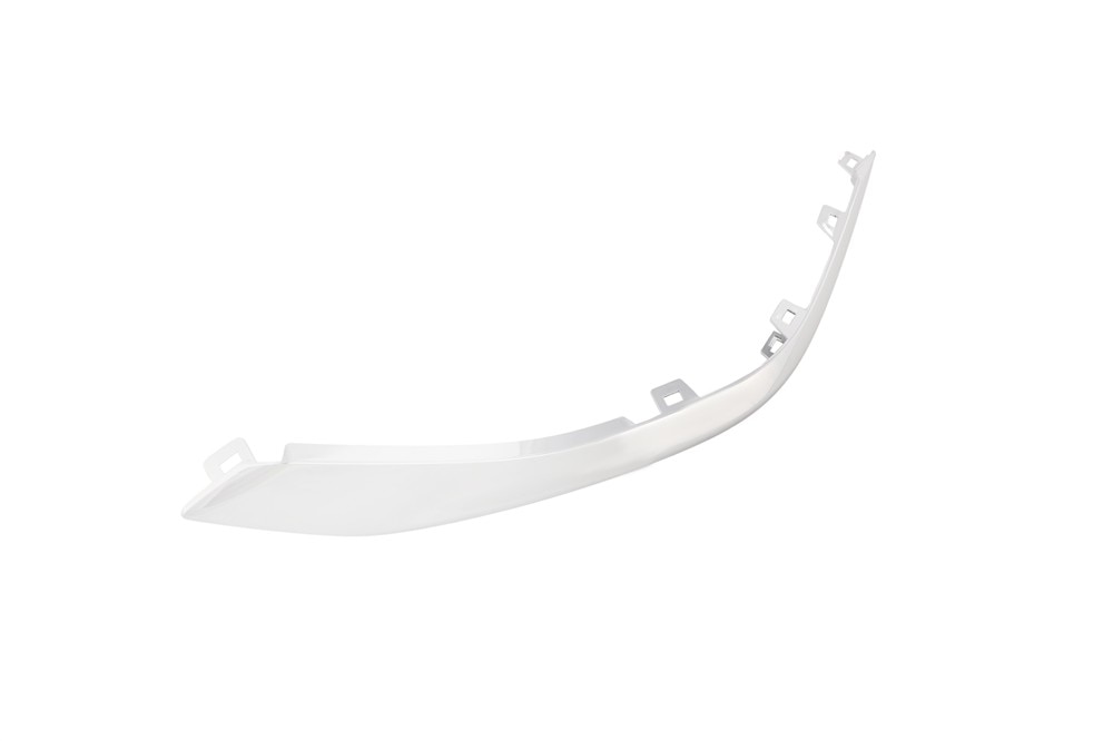 GM Genuine Parts Galvano Silver Rear Bumper Fascia Passenger Side Lower Molding