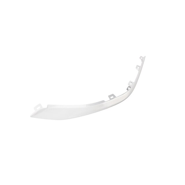 GM Genuine Parts Galvano Silver Rear Bumper Fascia Passenger Side Lower Molding
