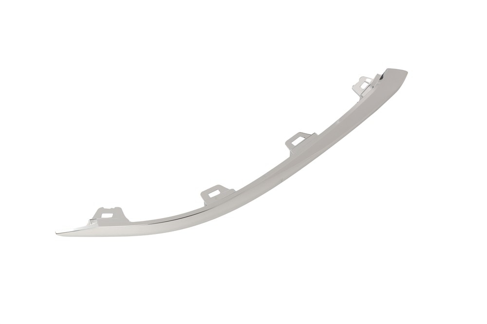 GM Genuine Parts Galvano Silver Front Passenger Side Fog Lamp Bezel Insert