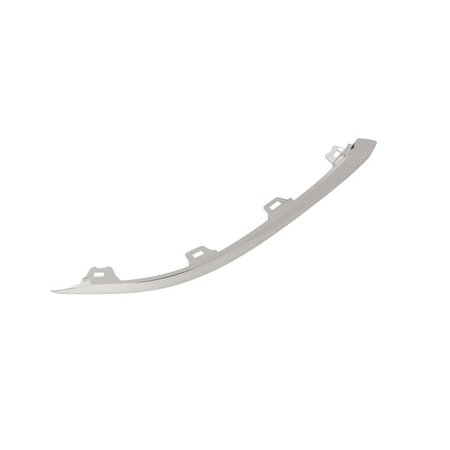 GM Genuine Parts Galvano Silver Front Passenger Side Fog Lamp Bezel Insert
