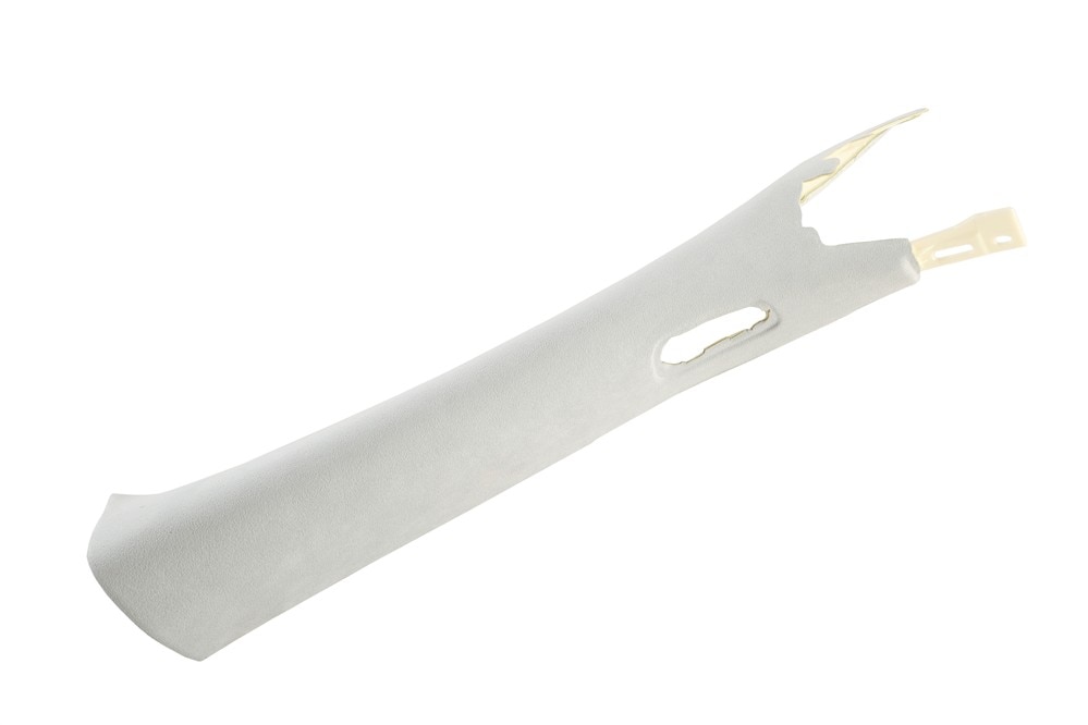 GM Genuine Parts Sky Cool Gray Driver Side Windshield Garnish Molding
