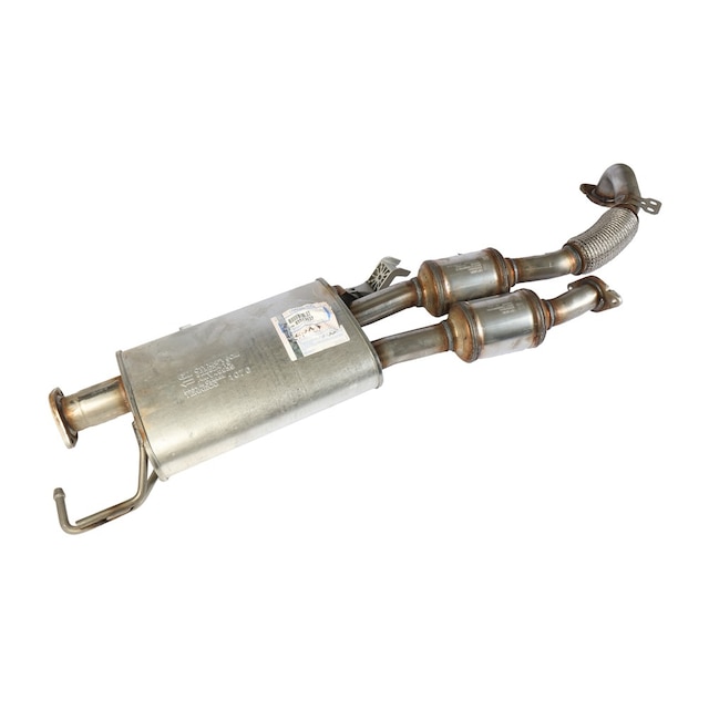 GM Genuine Parts Exhaust Front Muffler with Exhaust Pipe