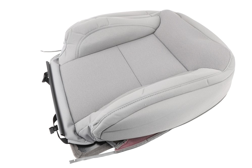 GM Genuine Parts Ash Gray Front Passenger Side Seat Back Cover