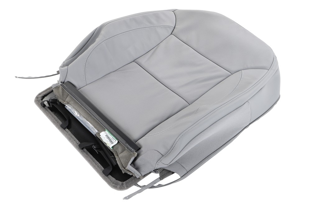 GM Genuine Parts Ash Gray Front Passenger Side Seat Back Cover