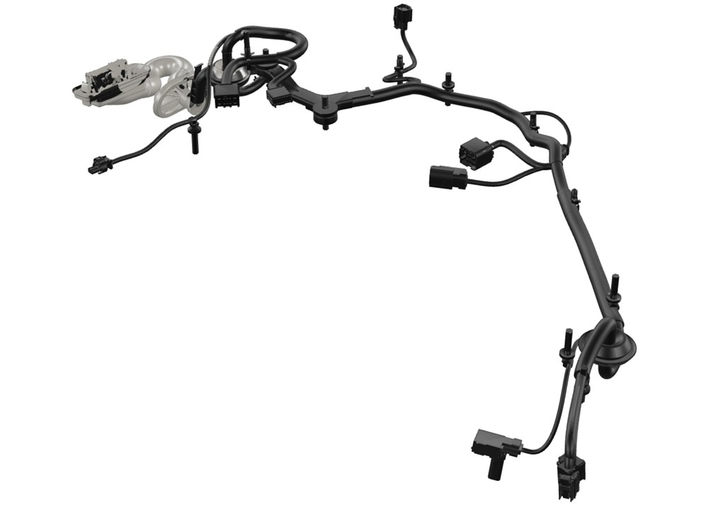 GM Genuine Parts Rear Driver Side Door Wiring Harness