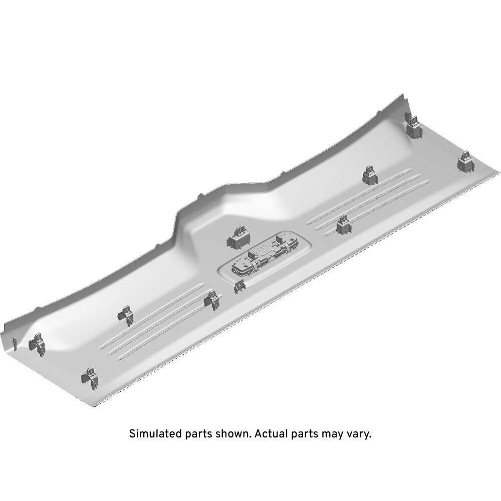 GM Genuine Parts Black Headlining Rear Trim Panel