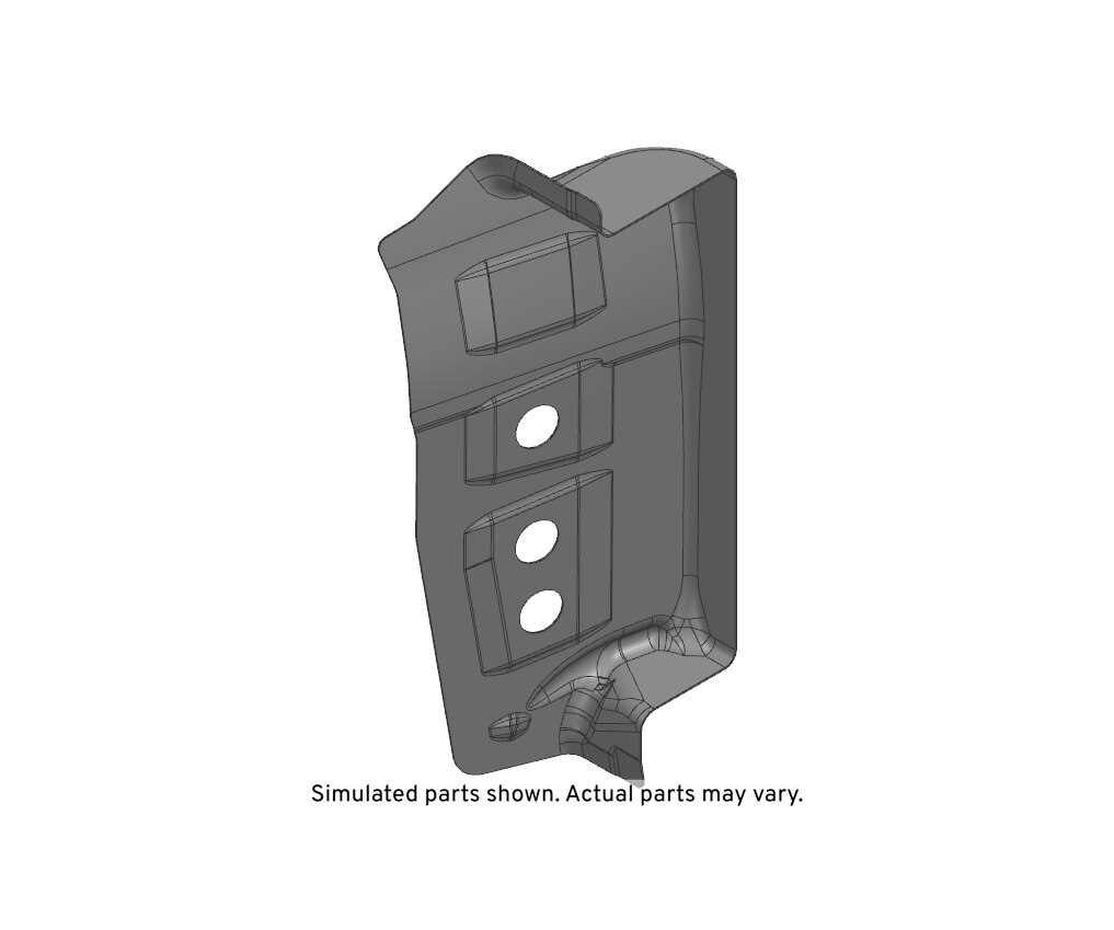 GM Genuine Parts Driver Side Rocker Inner Panel Front Extension