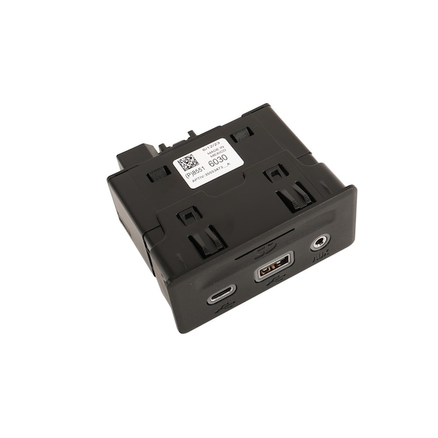 GM Genuine Parts Jet Black Audio Player and USB and Auxiliary In and Memory Card Receptacle