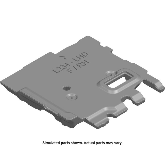 GM Genuine Parts Front Floor Panel Passenger Side Carpet Filler