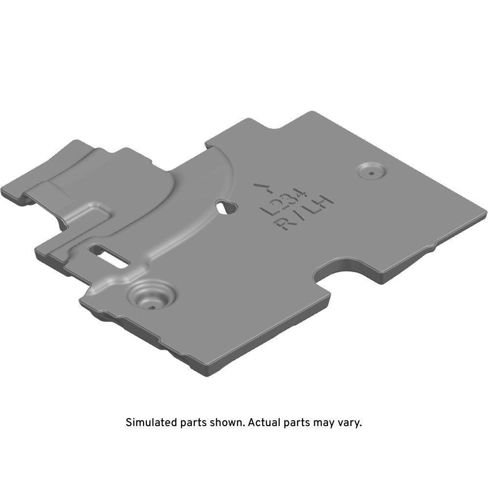 GM Genuine Parts Rear Floor Panel Driver Side Carpet Filler