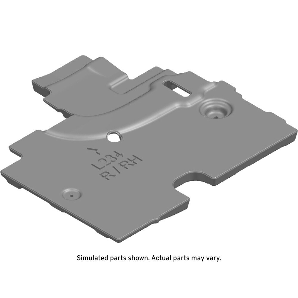 GM Genuine Parts Rear Floor Panel Passenger Side Carpet Filler