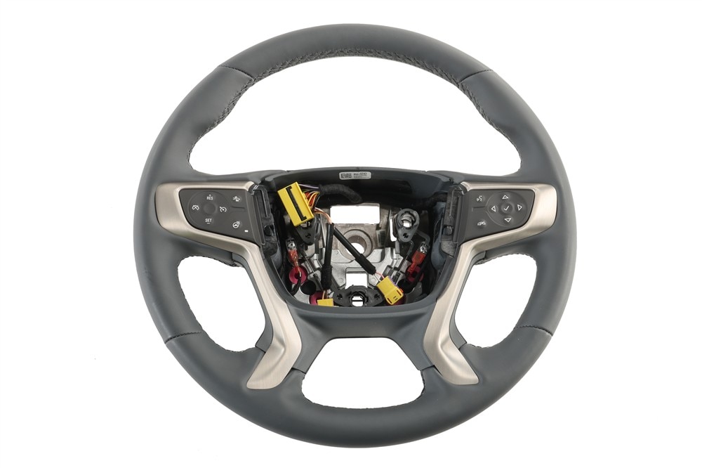 GM Genuine Parts Dark Galvanized Cool Steering Wheel
