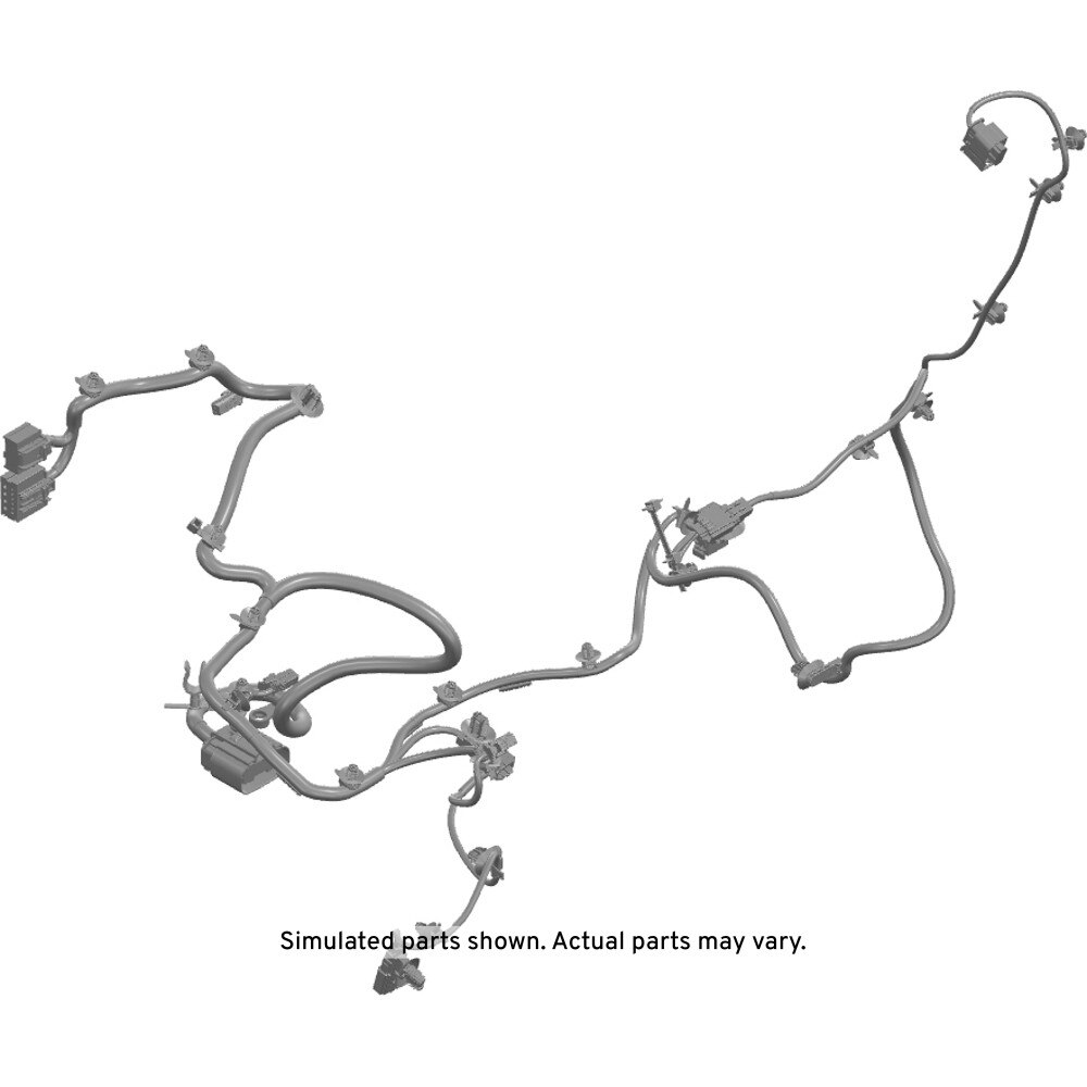 GM Genuine Parts Rear Passengers Side Seat Wiring Harness