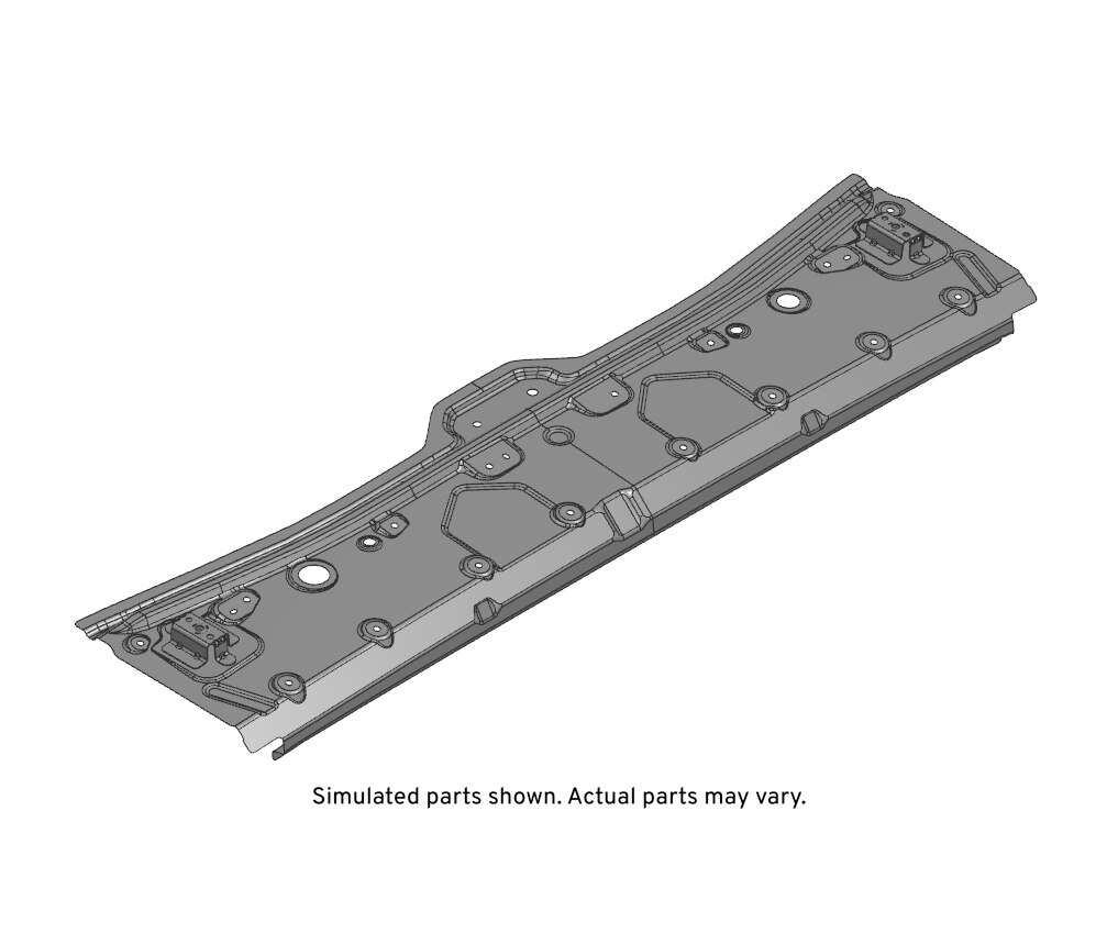 GM Genuine Parts Roof Rear Header Panel