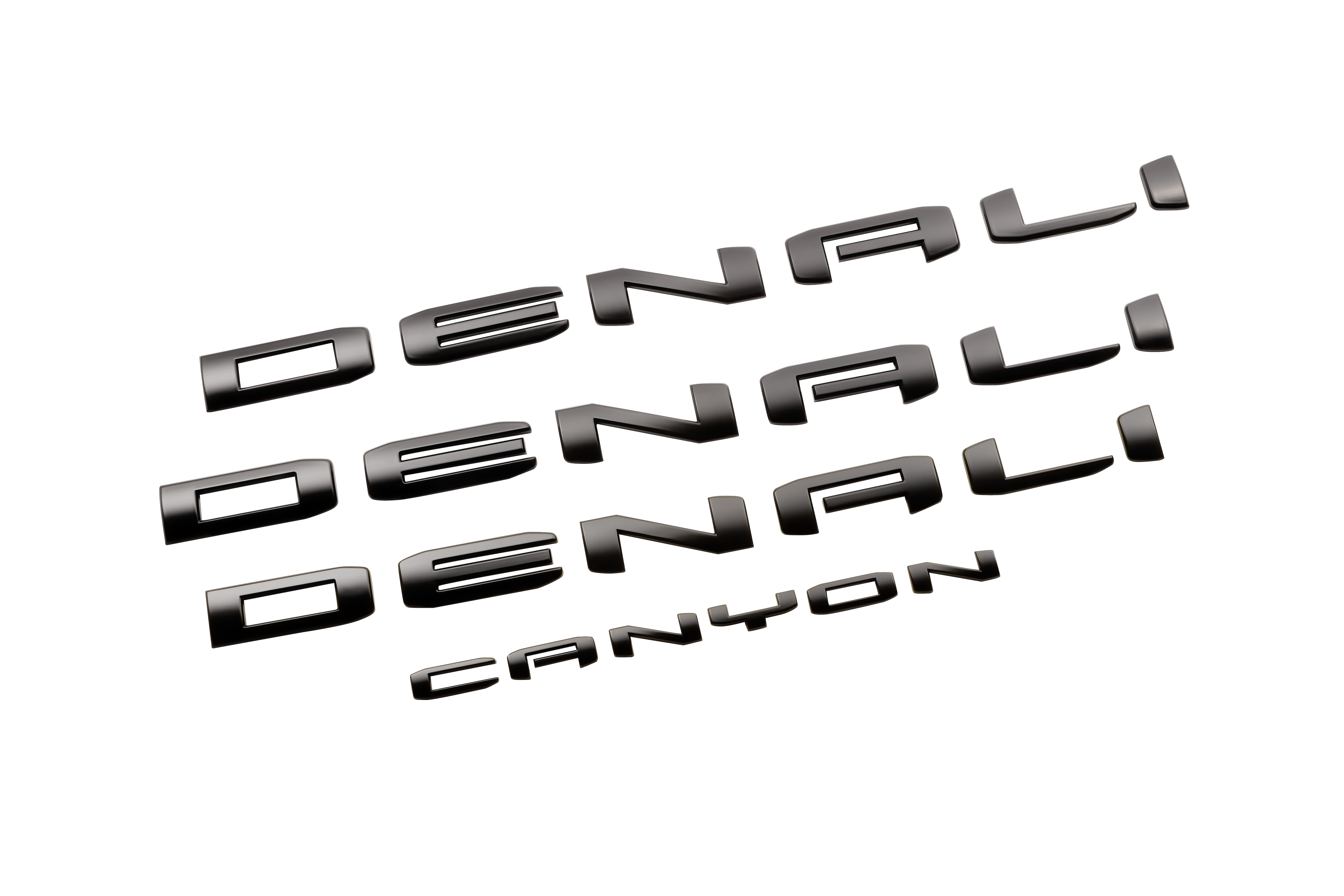 Canyon Denali Emblems in Black