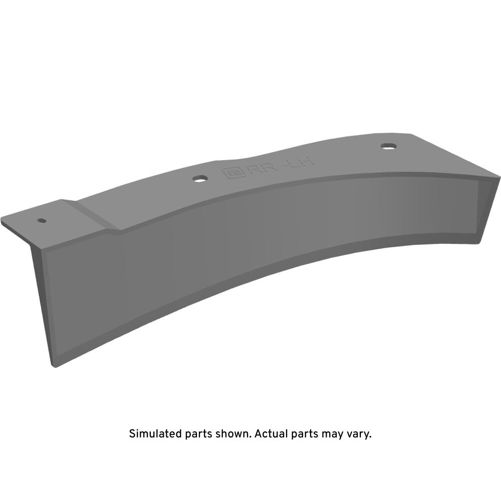 GM Genuine Parts Rear Driver Side Tire Front Air Deflector