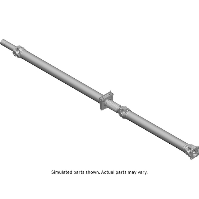 GM Genuine Parts Front and Rear Driveshaft Assembly