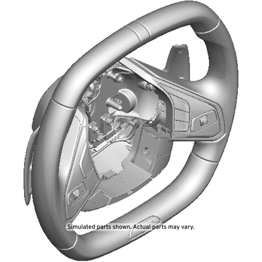 GM Genuine Parts Jet Black Steering Wheel