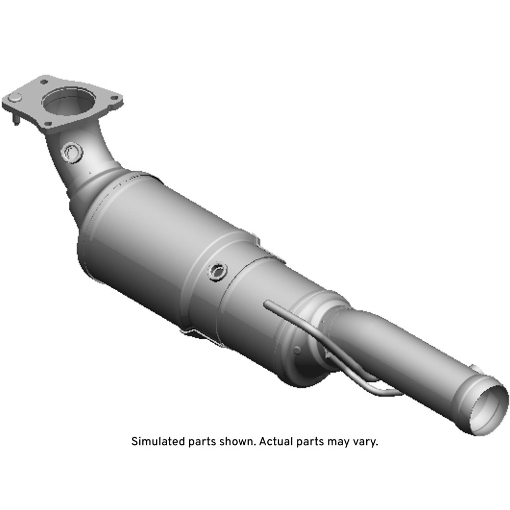 GM Genuine Parts Nitrogen Oxides Catalytic Converter with Exhaust Pipe