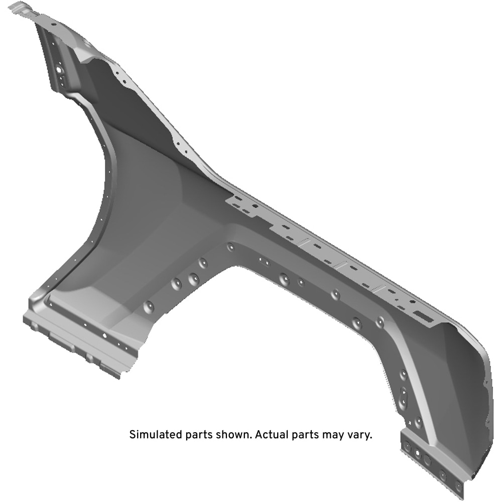 GM Genuine Parts Passenger Side Quarter Outer Panel
