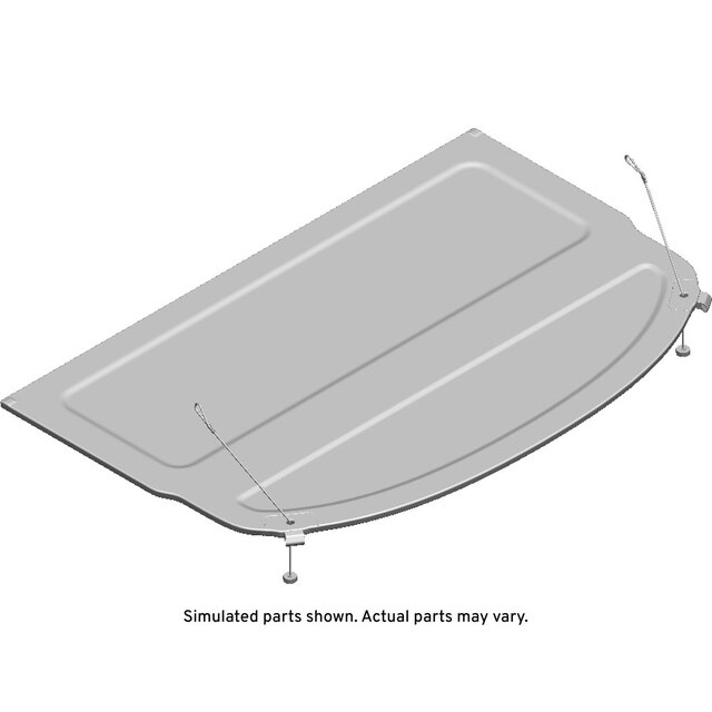GM Genuine Parts Jet Black Luggage Shade
