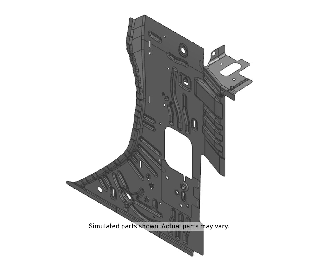 GM Genuine Parts Driver Side Rocker Inner Panel Rear Extension