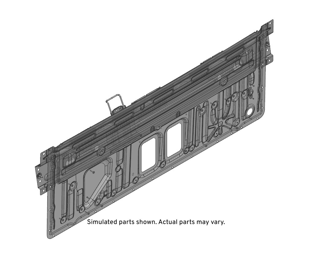 GM Genuine Parts Rear End Panel Reinforcement