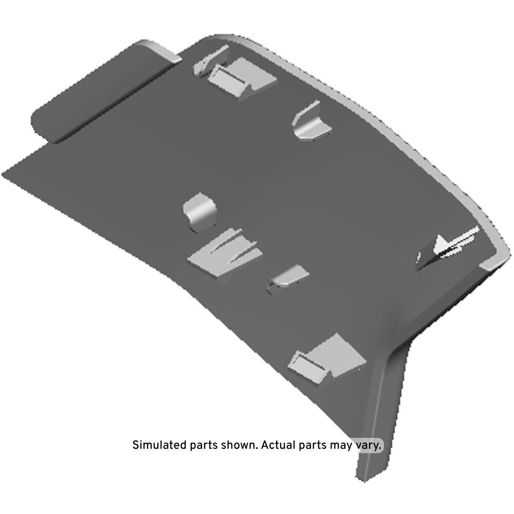GM Genuine Parts Black Passenger Side Front Floor Console Bolt Access Hole Cover