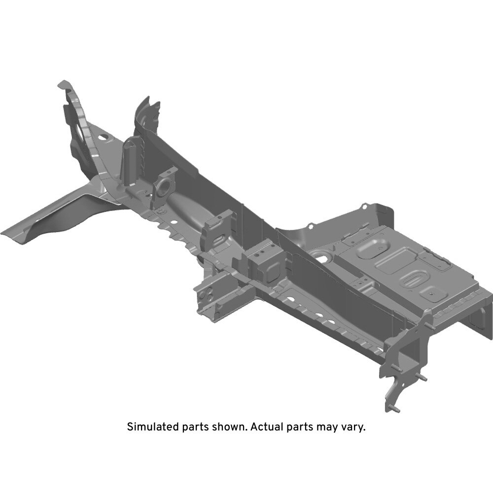 GM Genuine Parts Rear Passenger Side Compartment Floor Panel Rail