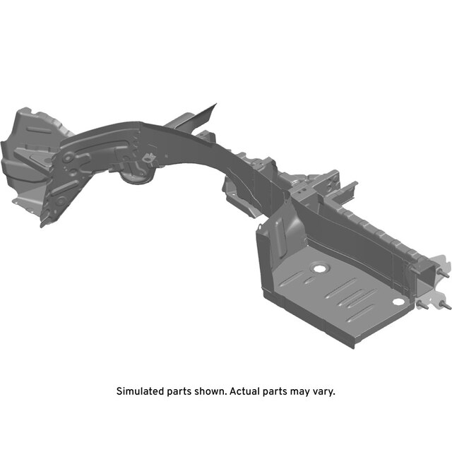 GM Genuine Parts Rear Compartment Driver Side Floor Panel Rail
