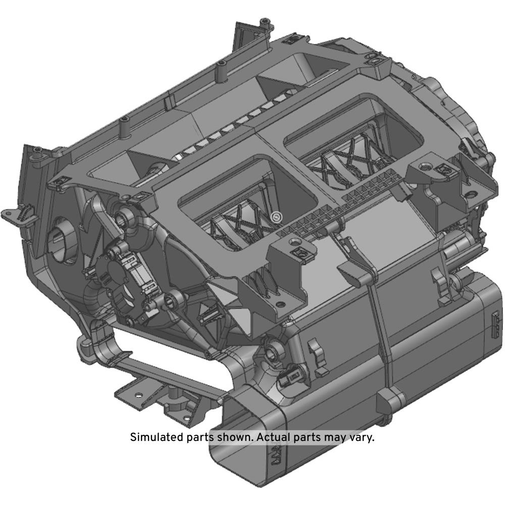 GM Genuine Parts Air Conditioning Evaporator and Blower Case